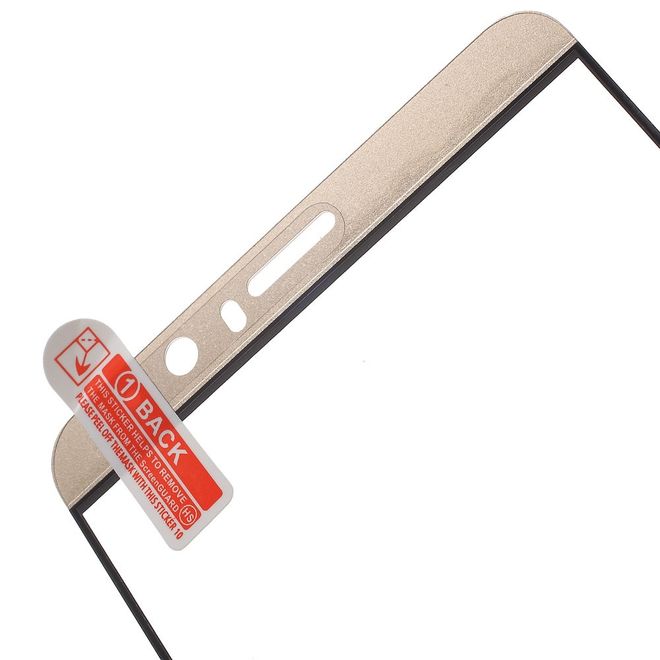 Huawei Mate 9 Schutzglas - reicht über die gesamte Vorderseite - gold