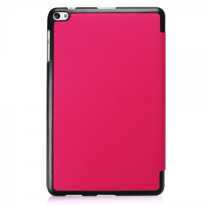 Huawei MediaPad T2 10.0 Pro Dreifach faltbare Leder Smart Case Hülle mit Standfunktion - rosa