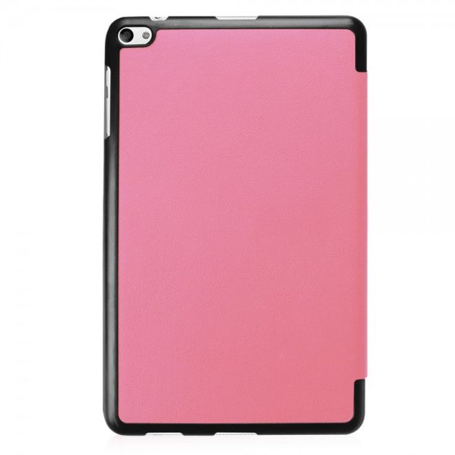 Huawei MediaPad T2 10.0 Pro Dreifach faltbare Leder Smart Case Hülle mit Standfunktion - pink