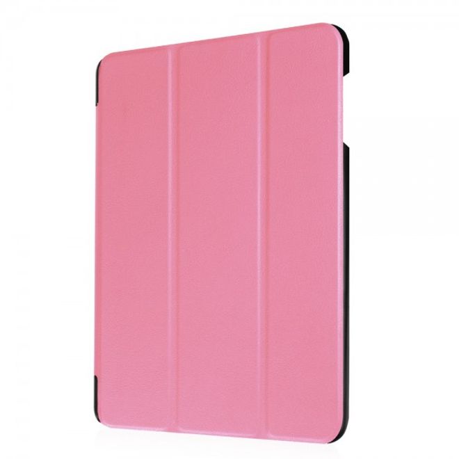 Huawei MediaPad T2 10.0 Pro Dreifach faltbare Leder Smart Case Hülle mit Standfunktion - pink