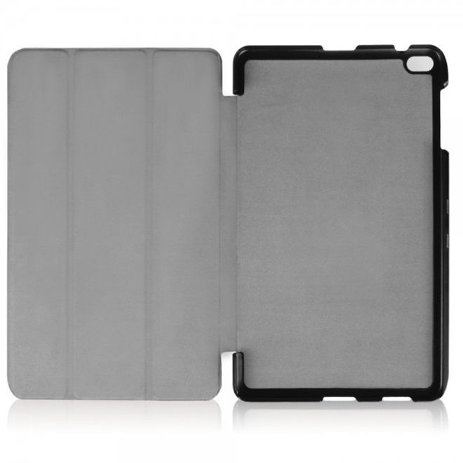 Huawei MediaPad T2 10.0 Pro Dreifach faltbare Leder Smart Case Hülle mit Standfunktion - pink