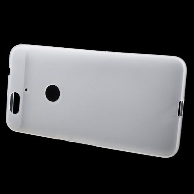 Huawei Nexus 6P Elastisches, mattes Plastik Case Handycover - weiss