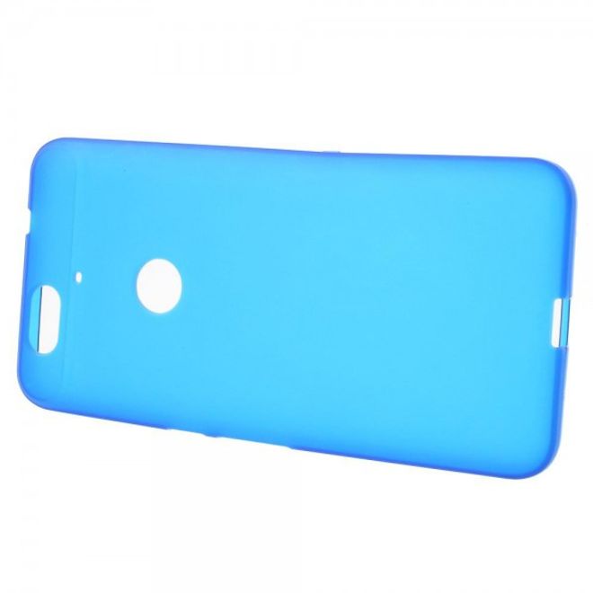 Huawei Nexus 6P Elastisches, mattes Plastik Case Handycover - blau