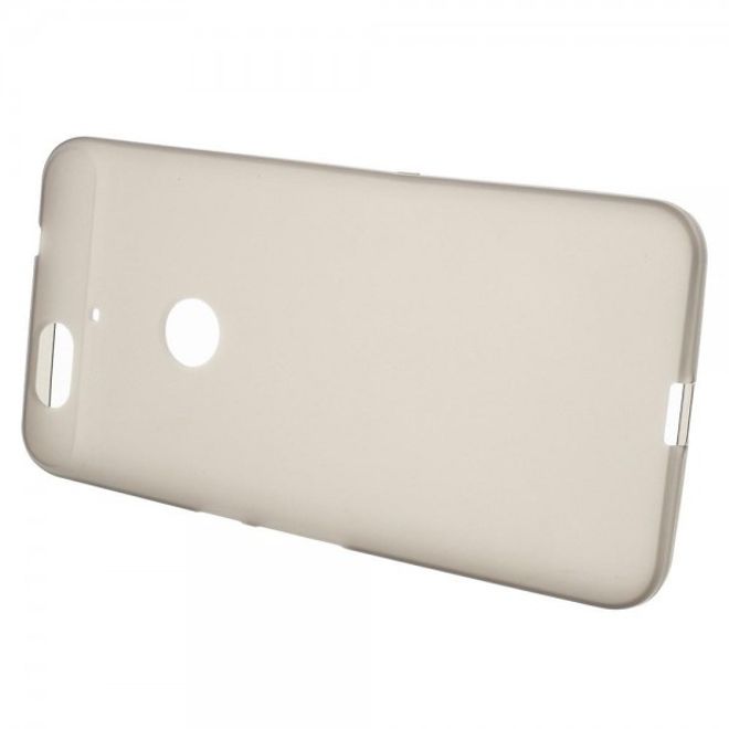 Huawei Nexus 6P Elastisches, mattes Plastik Case Handycover - grau