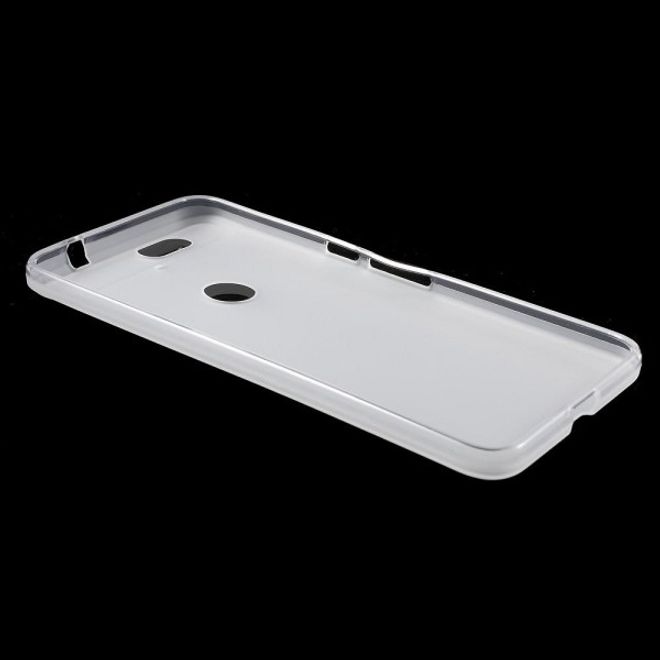Huawei Nexus 6P Elastisches, mattes Plastik Case Handycover - weiss