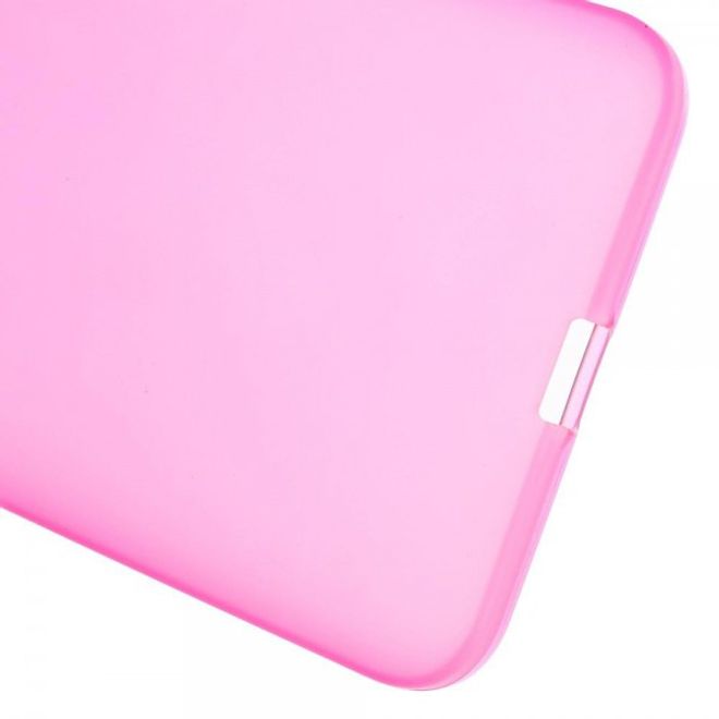 Huawei Nexus 6P Elastisches, mattes Plastik Case Handycover - rosa