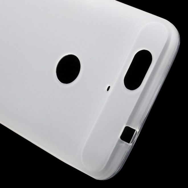 Huawei Nexus 6P Elastisches, mattes Plastik Case Handycover - weiss