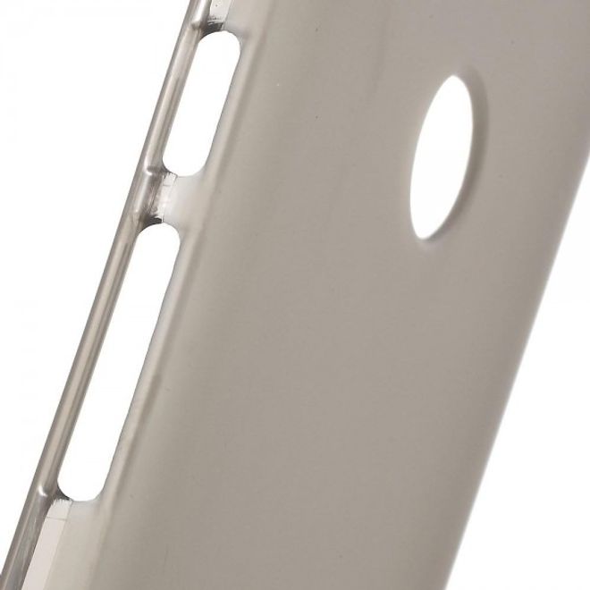 Huawei Nexus 6P Elastisches, mattes Plastik Case Handycover - grau