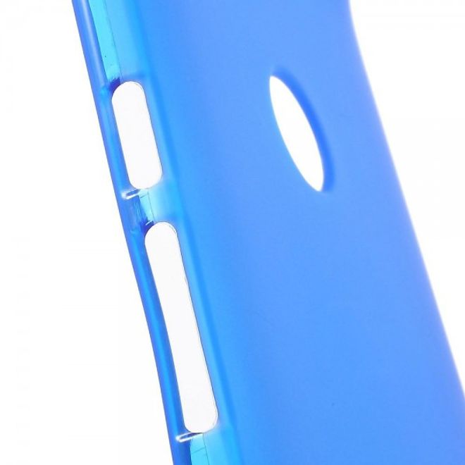 Huawei Nexus 6P Elastisches, mattes Plastik Case Handycover - blau