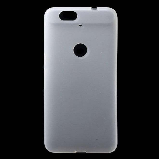 Huawei Nexus 6P Elastisches, mattes Plastik Case Handycover - weiss