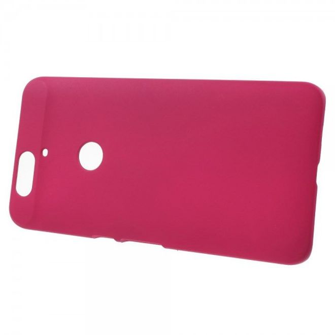 Huawei Nexus 6P Hart Plastik Cover Hülle mit Textur - rosa