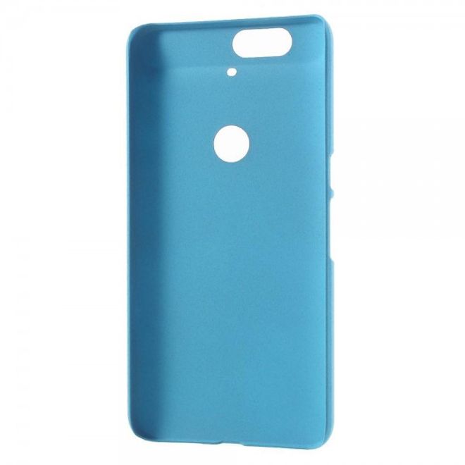 Huawei Nexus 6P Hart Plastik Cover Hülle mit Textur - hellblau