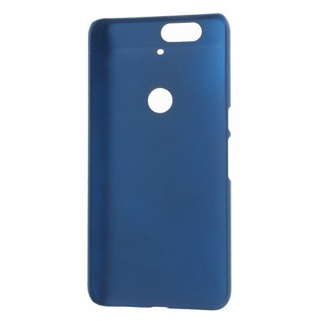 Huawei Nexus 6P Hart Plastik Cover Hülle mit Textur - dunkelblau