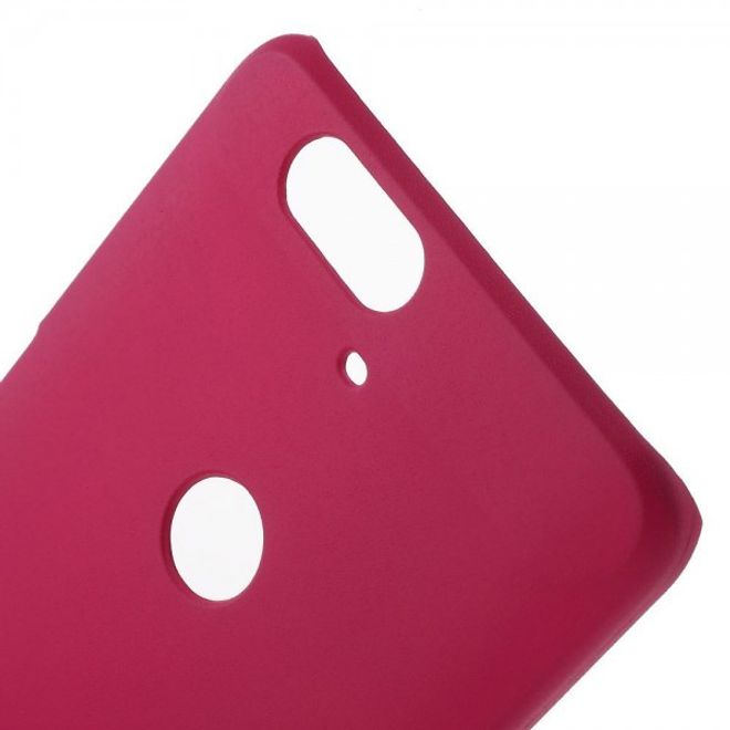 Huawei Nexus 6P Hart Plastik Cover Hülle mit Textur - rosa