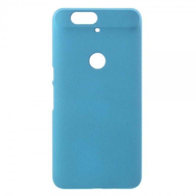 Huawei Nexus 6P Hart Plastik Cover Hülle mit Textur - hellblau