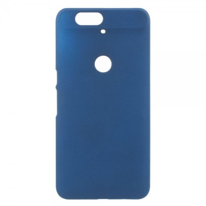 Huawei Nexus 6P Hart Plastik Cover Hülle mit Textur - dunkelblau
