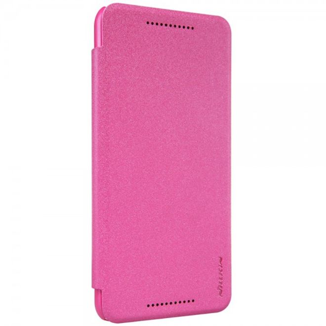 Huawei Nexus 6P Nillkin Sparkle Series Leder Flip Case Hülle - rosa