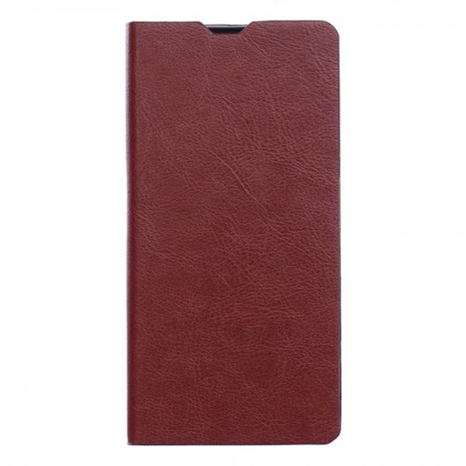 Huawei Nexus 6P Trendige Crazy Horse Leder Cover Hülle mit Standfunktion - braun