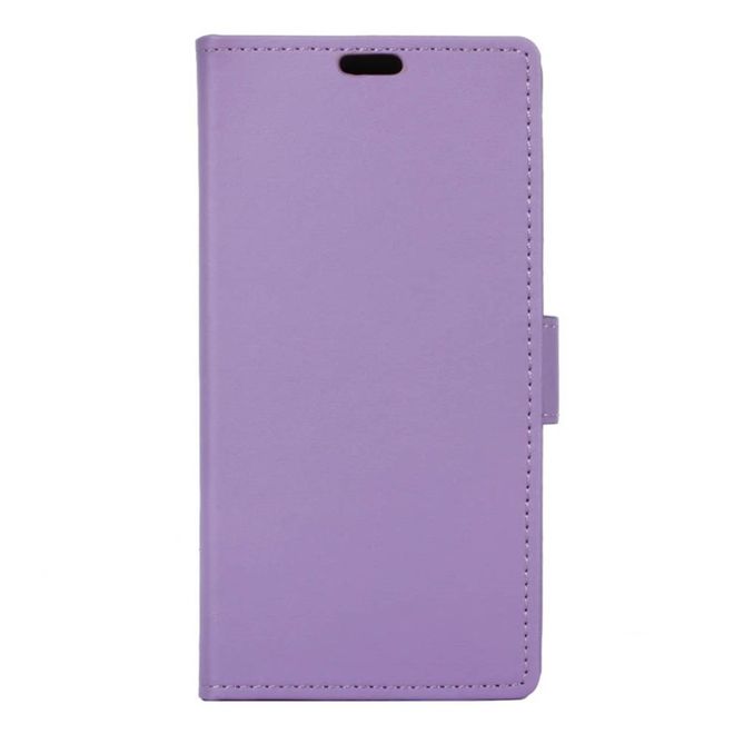 Huawei Nova 5.0 Handy Case - Leder Case mit Standfunktion - purpur