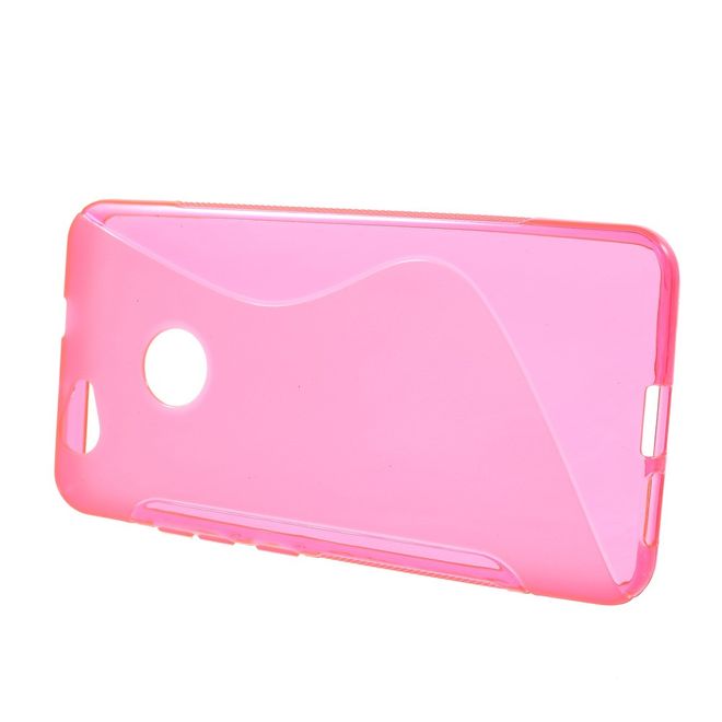 Huawei Nova 5.0 Handyhülle - TPU Soft Case - S-Shape - rosa
