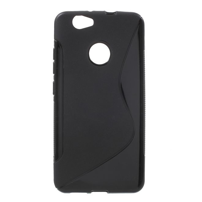 Huawei Nova 5.0 Handyhülle - TPU Soft Case - S-Shape - schwarz