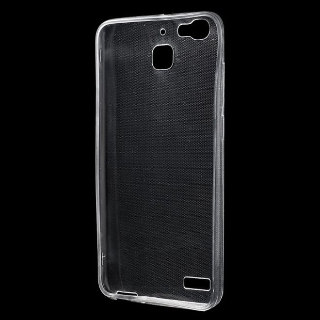 Huawei G8 Mini Dünne, elastische Plastik Case Hülle - transparent