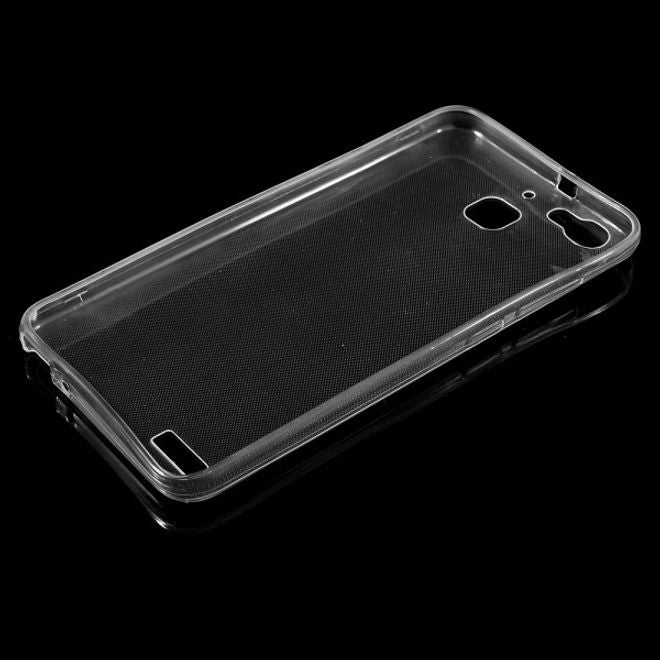 Huawei G8 Mini Dünne, elastische Plastik Case Hülle - transparent