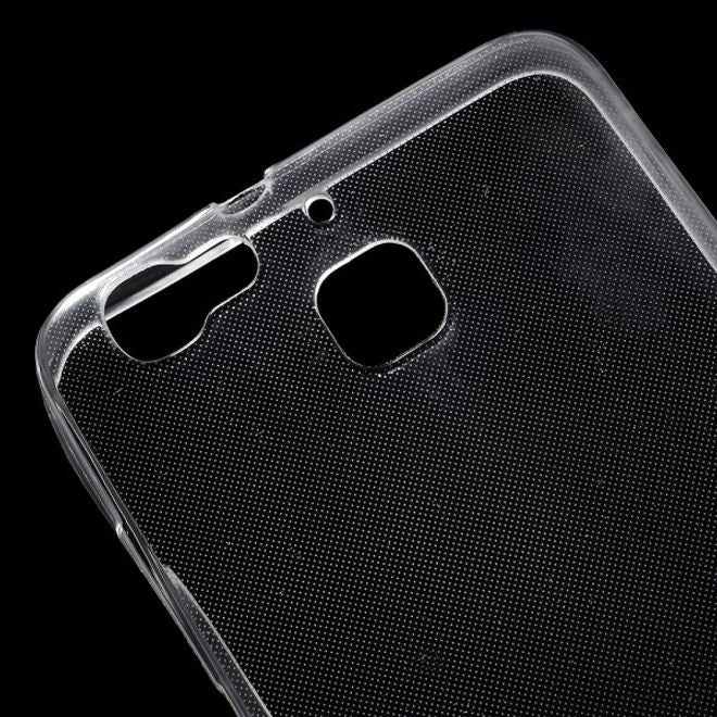 Huawei G8 Mini Dünne, elastische Plastik Case Hülle - transparent