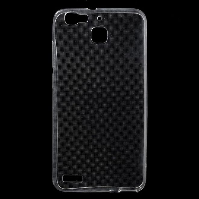 Huawei G8 Mini Dünne, elastische Plastik Case Hülle - transparent