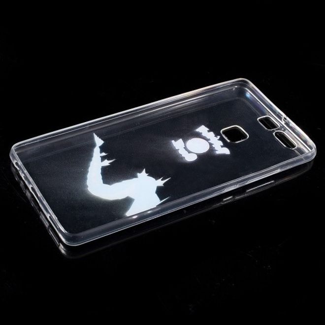 Huawei P9 Elastische, dünne Plastik Cover Gummihülle mit Pokemon Garados