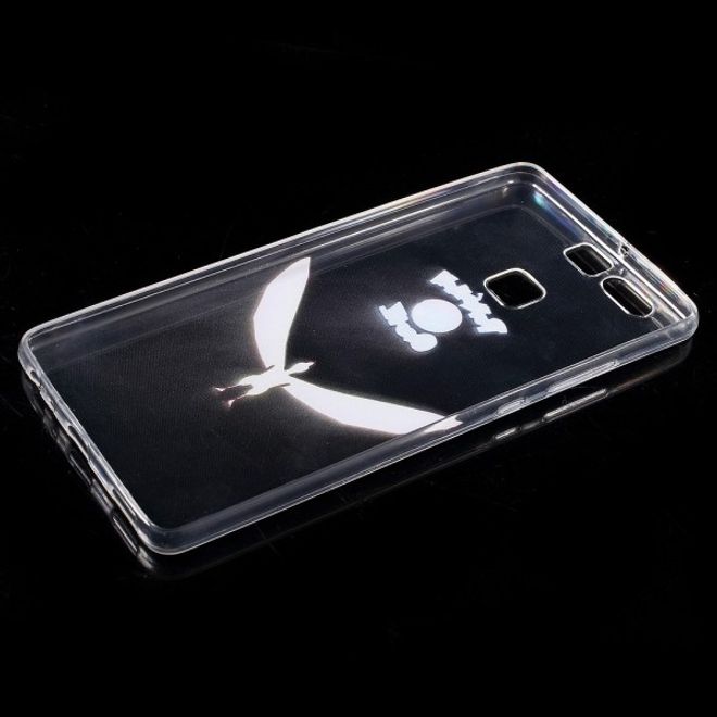 Huawei P9 Elastische, dünne Plastik Cover Gummihülle mit Pokemon Lavados