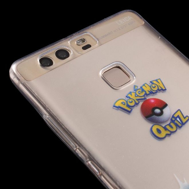 Huawei P9 Elastische, dünne Plastik Cover Gummihülle mit Pokemon Garados