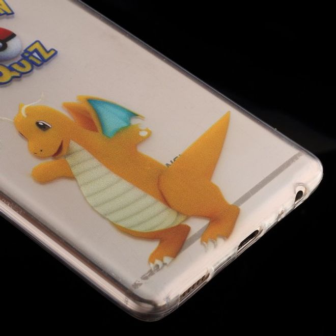 Huawei P9 Elastische, dünne Plastik Cover Gummihülle mit Pokemon Dragoran