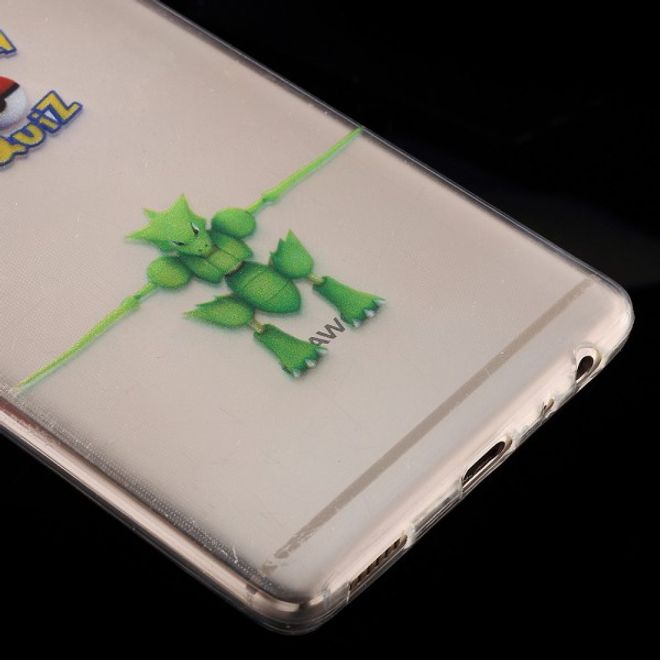 Huawei P9 Elastische, dünne Plastik Cover Gummihülle mit Pokemon Sichlor