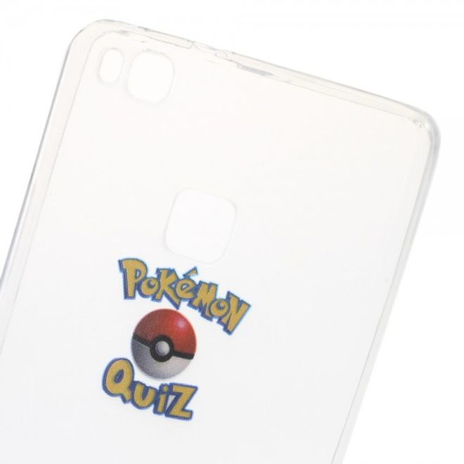 Huawei P9 Lite Elastische, dünne Plastik Cover Gummihülle mit Pokemon Zapdos