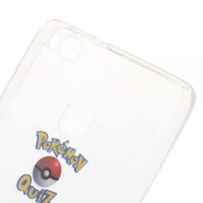 Huawei P9 Lite Elastische, dünne Plastik Cover Gummihülle mit Pokemon Sichlor