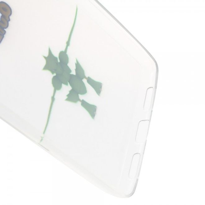 Huawei P9 Lite Elastische, dünne Plastik Cover Gummihülle mit Pokemon Sichlor