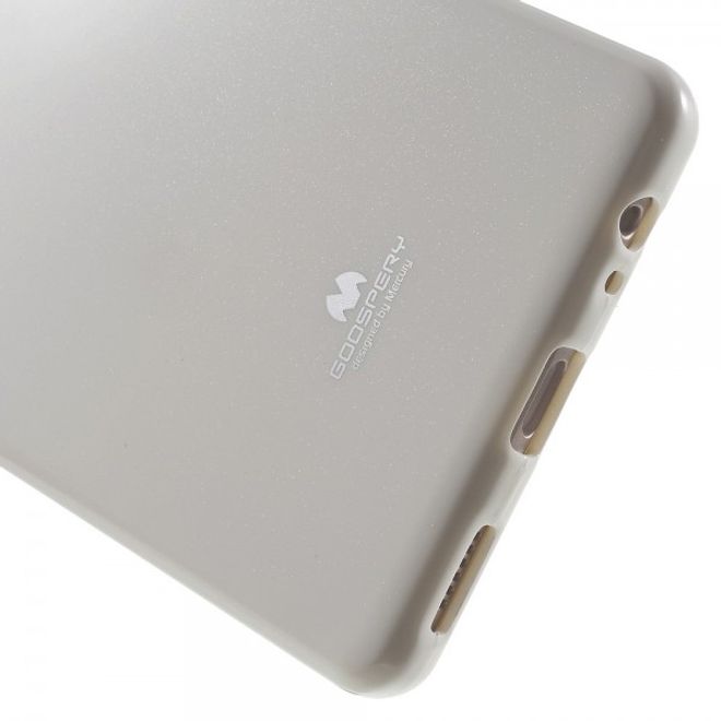Goospery - Huawei P9 Plus Handy Hülle - TPU Soft Case - Pearl Jelly Series - weiss