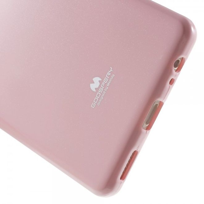 Goospery - Huawei P9 Plus Handy Hülle - TPU Soft Case - Pearl Jelly Series - rosa