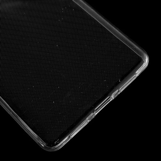 Huawei P9 Lite Ultradünne, gelartige Plastik Case Gummihülle - transparent