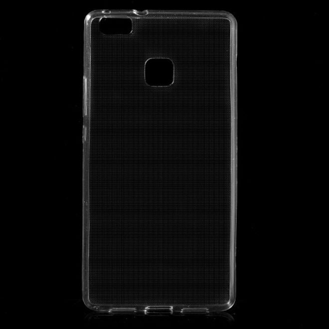 Huawei P9 Lite Ultradünne, gelartige Plastik Case Gummihülle - transparent