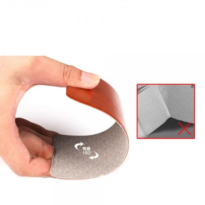 Huawei P9 Mofi Rui Series Leder Case Hülle mit Standfunktion - braun