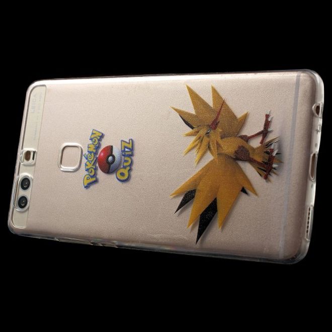 Huawei P9 Plus Elastische, dünne Plastik Cover Gummihülle mit Pokemon Zapdos