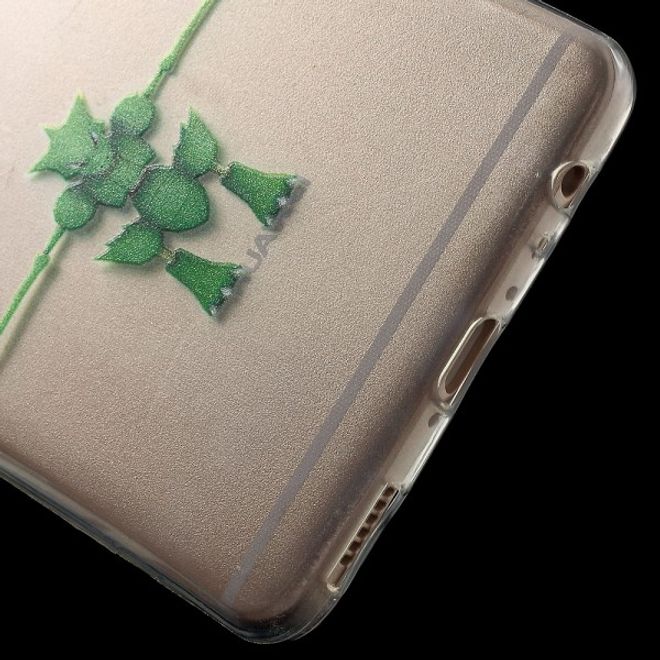 Huawei P9 Plus Elastische, dünne Plastik Cover Gummihülle mit Pokemon Sichlor