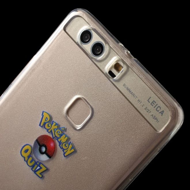 Huawei P9 Plus Elastische, dünne Plastik Cover Gummihülle mit Pokemon Sichlor