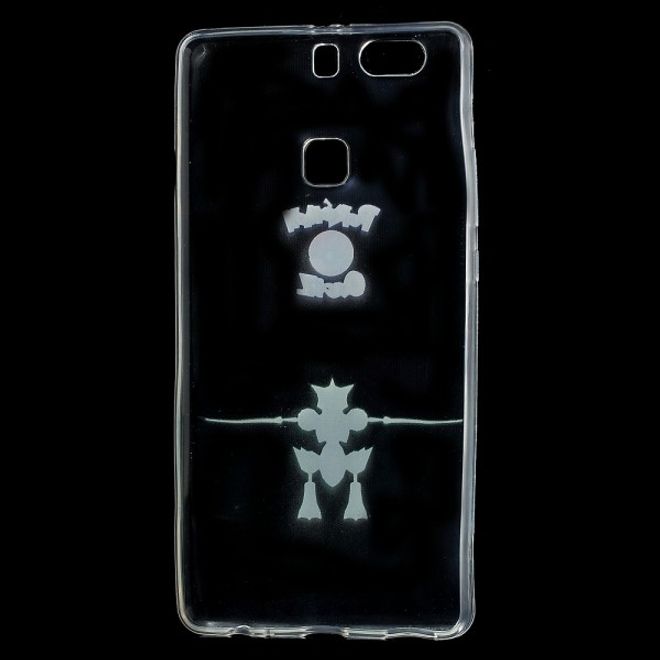 Huawei P9 Plus Elastische, dünne Plastik Cover Gummihülle mit Pokemon Sichlor