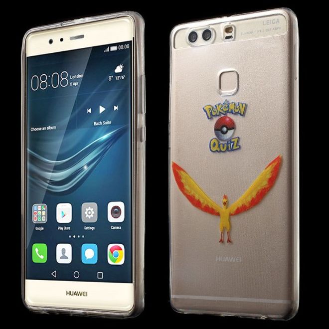 Huawei P9 Plus Elastische, dünne Plastik Cover Gummihülle mit Pokemon Lavados