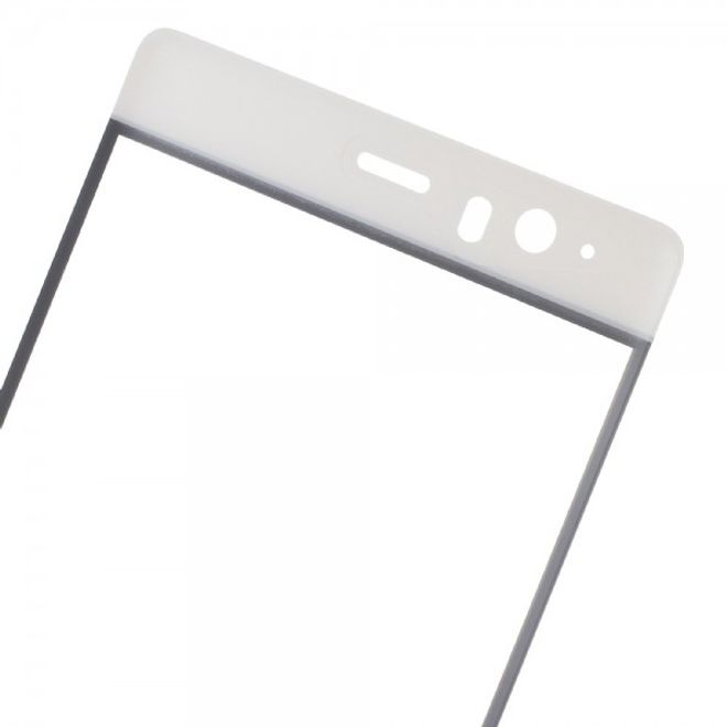 Huawei P9 Plus Schutzfolie aus gehärtetem Glas (reicht über die gesamte Vorderseite) - weiss