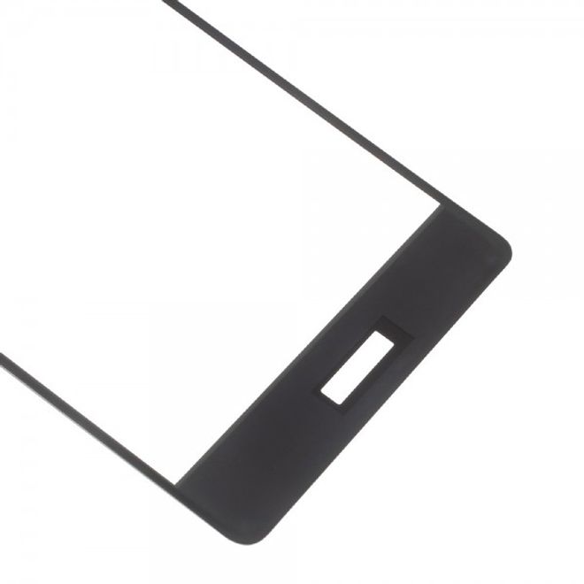 Huawei P9 Plus Schutzfolie aus gehärtetem Glas (reicht über die gesamte Vorderseite) - schwarz