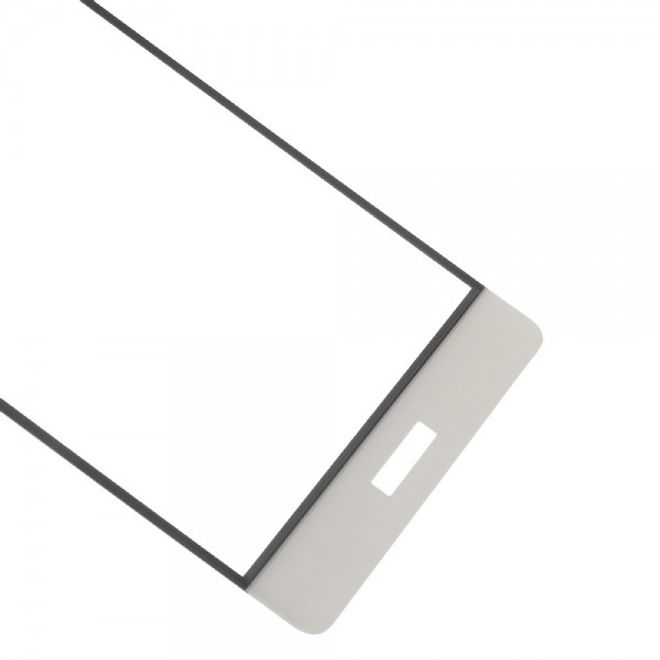 Huawei P9 Plus Schutzfolie aus gehärtetem Glas (reicht über die gesamte Vorderseite) - weiss